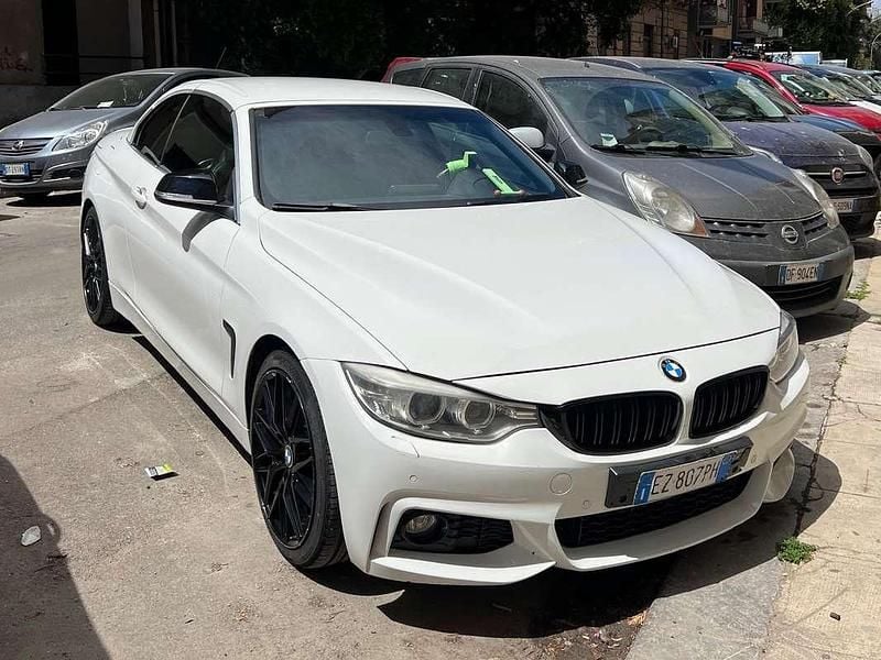 Usata BMW 420 Sport Line 194 CV (142 kW) 2013 Bianco Cabrio