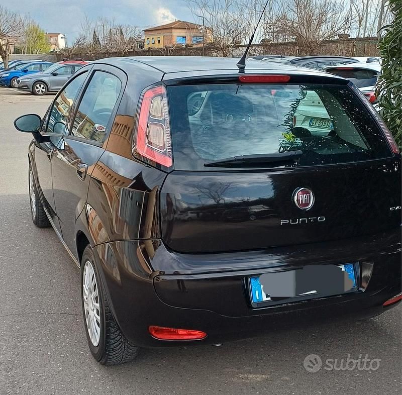 Usata Fiat Punto Evo Active 2011 Nero Utilitaria