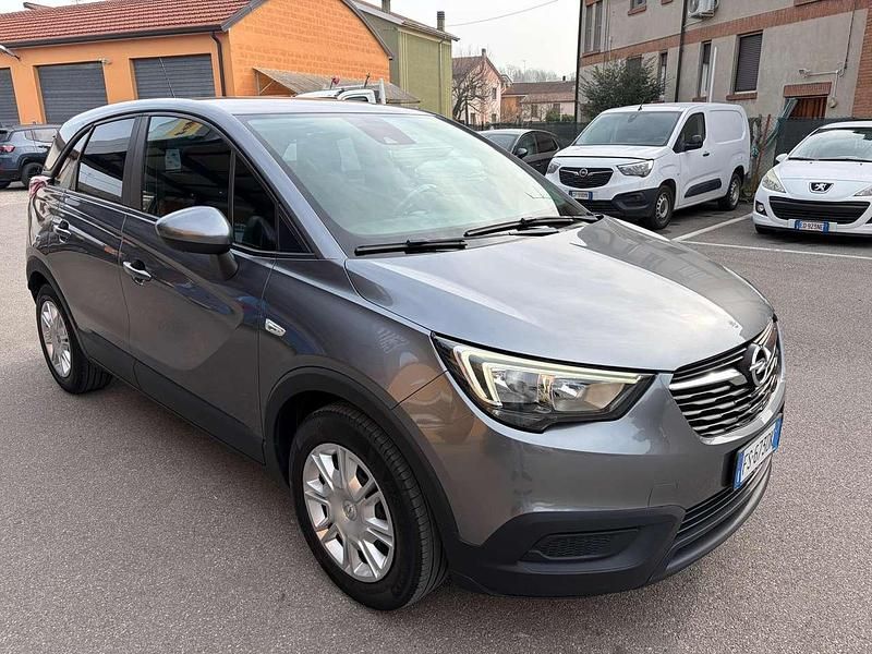 Usata Opel Crossland X 83 CV (61 kW) 2018 Satin steel gray (gf6) SUV