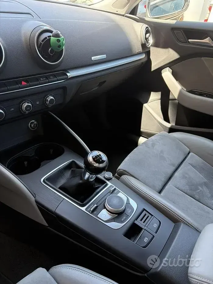Usata Audi A3 116 CV (85 kW) 2018 Bianco Berlina