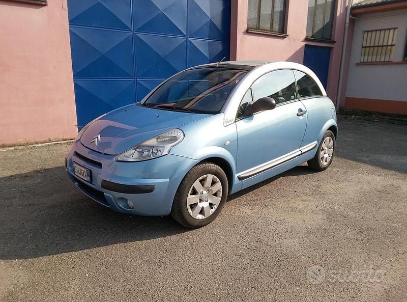 Usata Citroën C3 Pluriel 109 CV (80 kW) 2003 Blu Cabrio