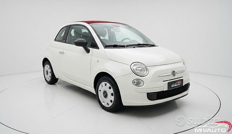 Begagnad Fiat 500 Easy 69 HK (50 kW) 2010 Vit Cab