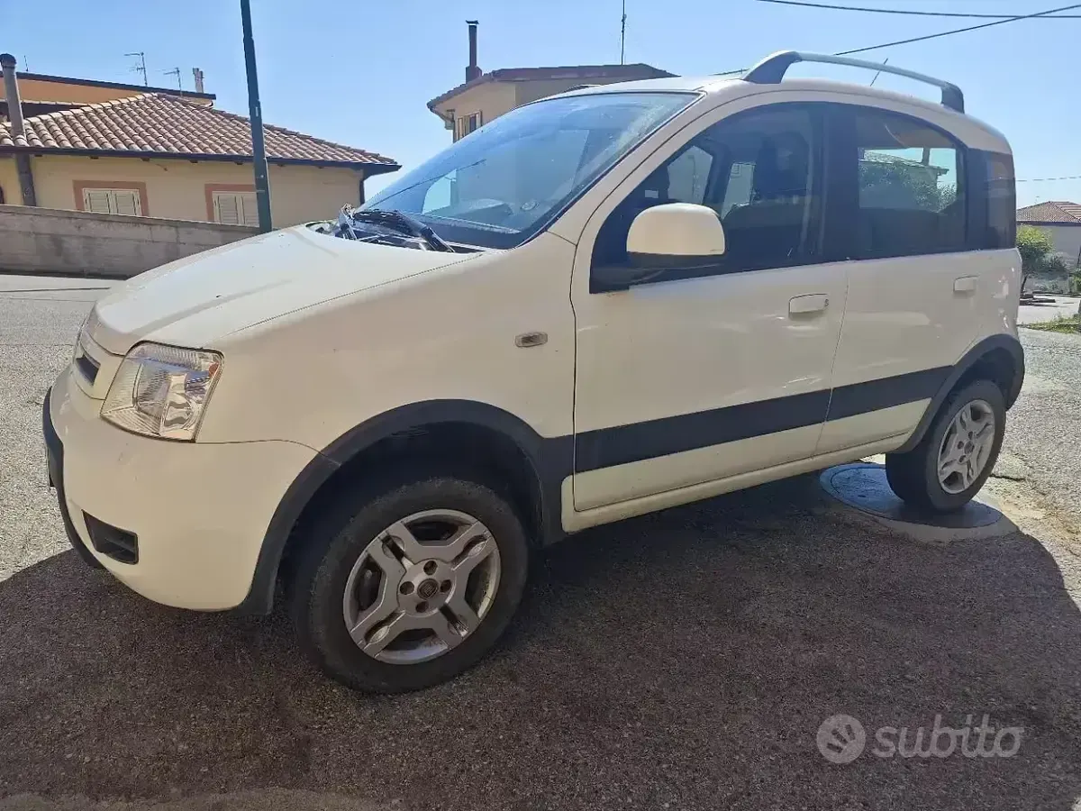 Usata Fiat Panda 4x4 75 CV (55 kW) 2012 Bianco Utilitaria