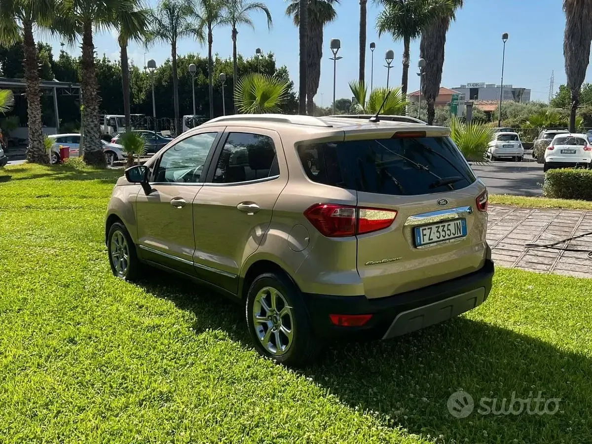 Usata Ford Ecosport Titanium 99 CV (72 kW) 2019 Marrone SUV