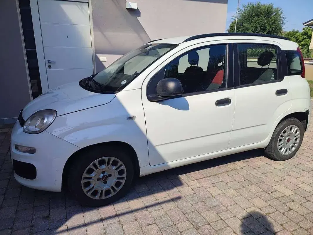 Usata Fiat Panda Easy 75 CV (55 kW) 2013 Bianco Utilitaria