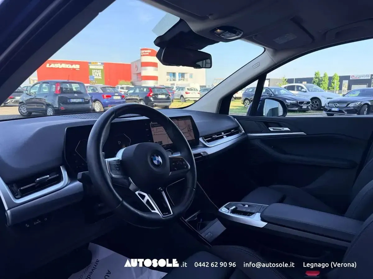 Usata BMW 218 Active Tourer Luxury Line 150 CV (110 kW) 2024 Blu/azzurro Monovolume