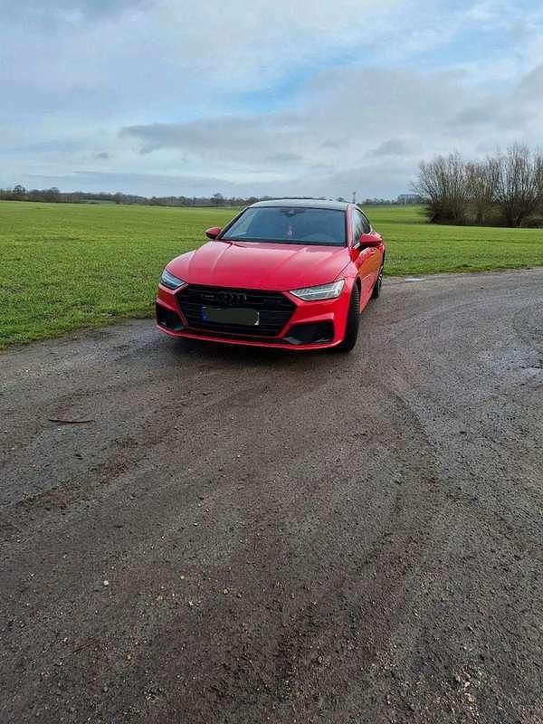 Usata Audi A7 Comfort 286 CV (210 kW) 2018 Rosso Utilitaria