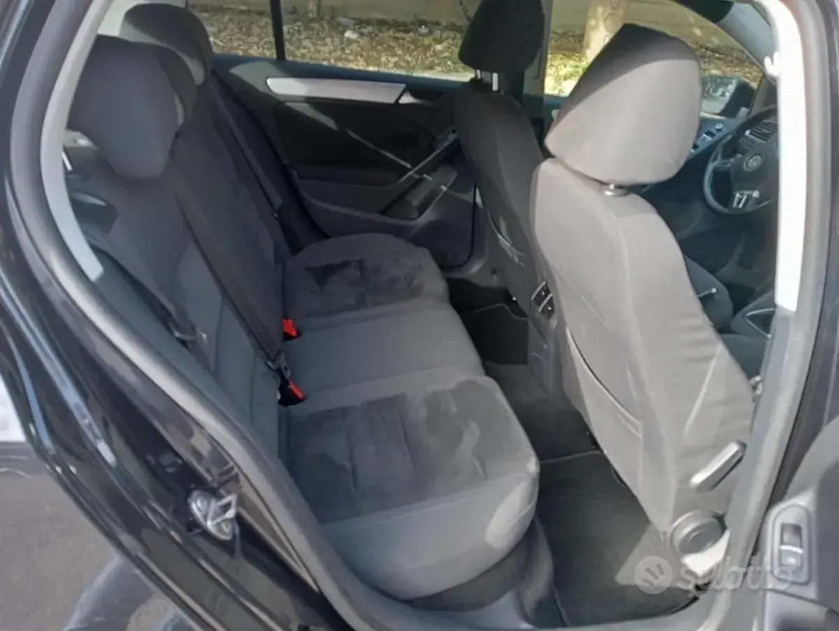 Usata VW Golf VI 160 CV (117 kW) 2011 Nero Utilitaria
