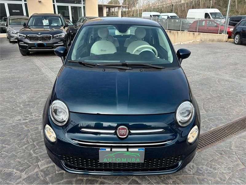 Usata Fiat 500 Lounge 69 CV (50 kW) 2019 Blu Berlina