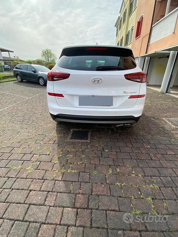 Usata Hyundai Tucson 136 CV (100 kW) 2020 Bianco SUV