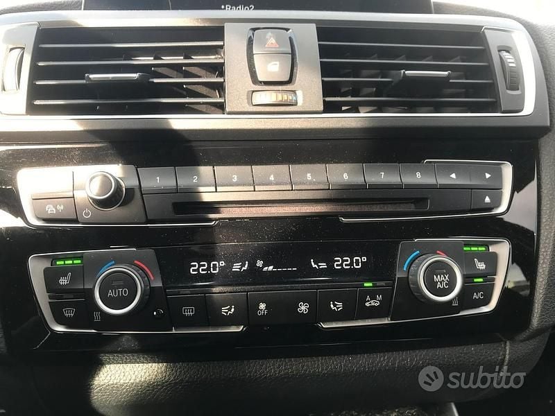 Usata BMW 120 Efficient Dynamics 190 CV (139 kW) 2018 Bianco Utilitaria