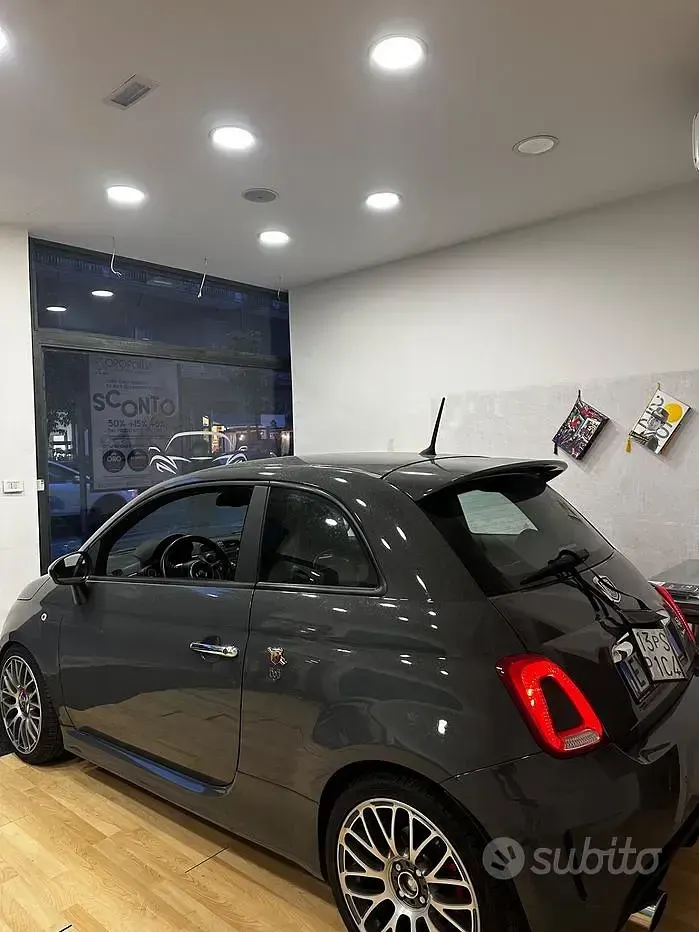 Gebraucht Abarth 500 Custom 135 PS (99 kW) 2015 Grau Kleinwagen