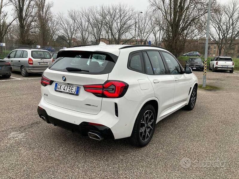 Usata BMW X3 M Sport 190 CV (139 kW) 2023 Bianco SUV