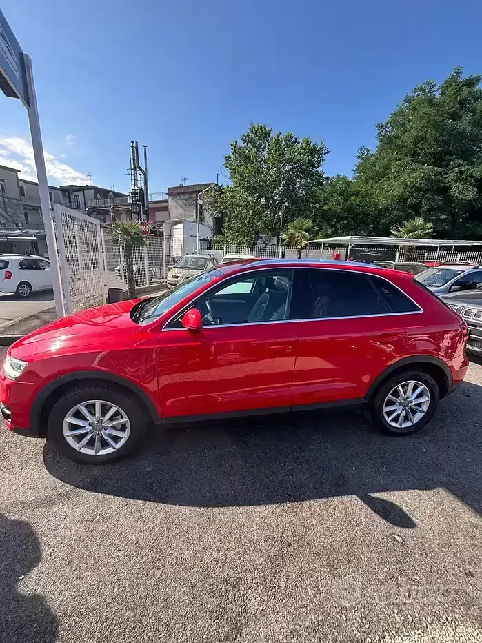 Usata Audi Q3 Advanced 140 CV (102 kW) 2014 Rosso SUV