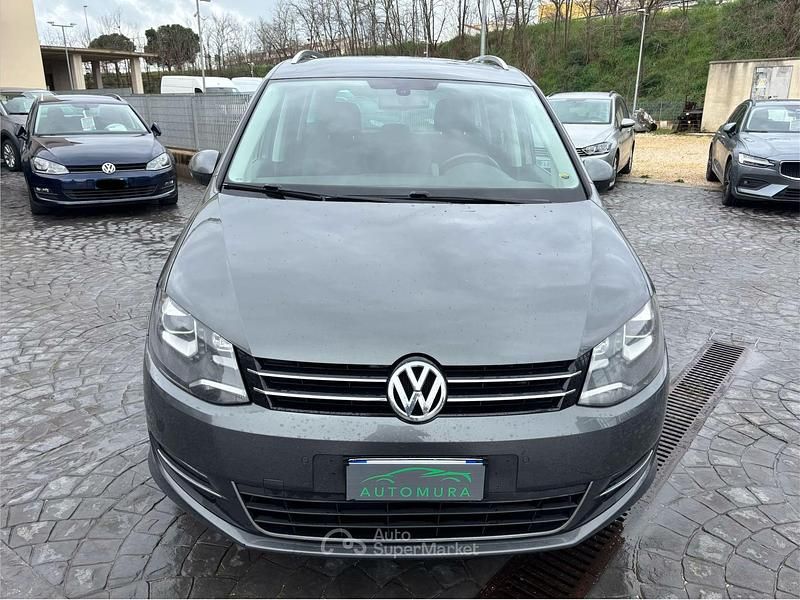 Usata VW Sharan Executive 177 CV (130 kW) 2014 Gray Monovolume