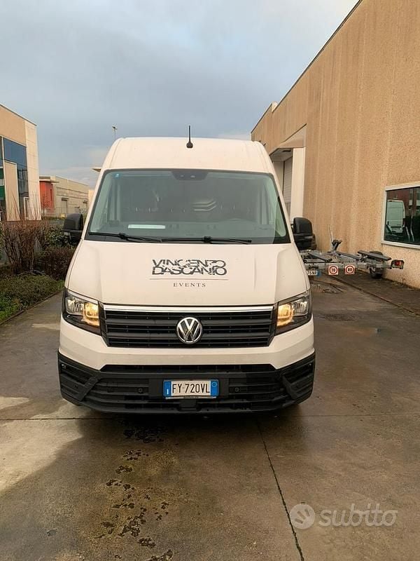 Usado VW Crafter 140 CV (102 kW) 2019 Blanco Van