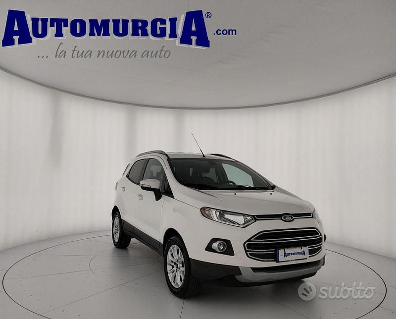 Bianco Usata 2016 Ford Ecosport Titanium SUV | 8990 € (Buon prezzo) - Immagine 1/4