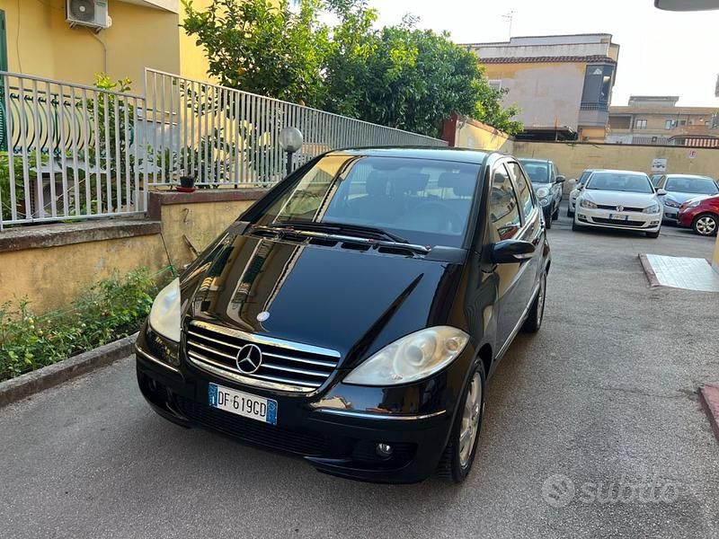 Usata Mercedes A180 Avantgarde 109 CV (80 kW) 2007 Nero Berlina