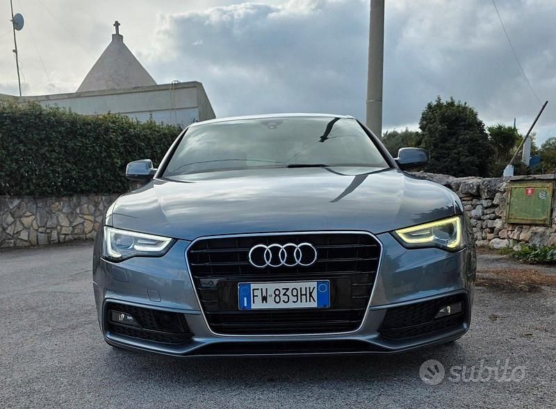 Grigio Usata 2014 Audi A5 Sportback S-Line Due volumi | 12.000 € (Cara) - Immagine 1/4