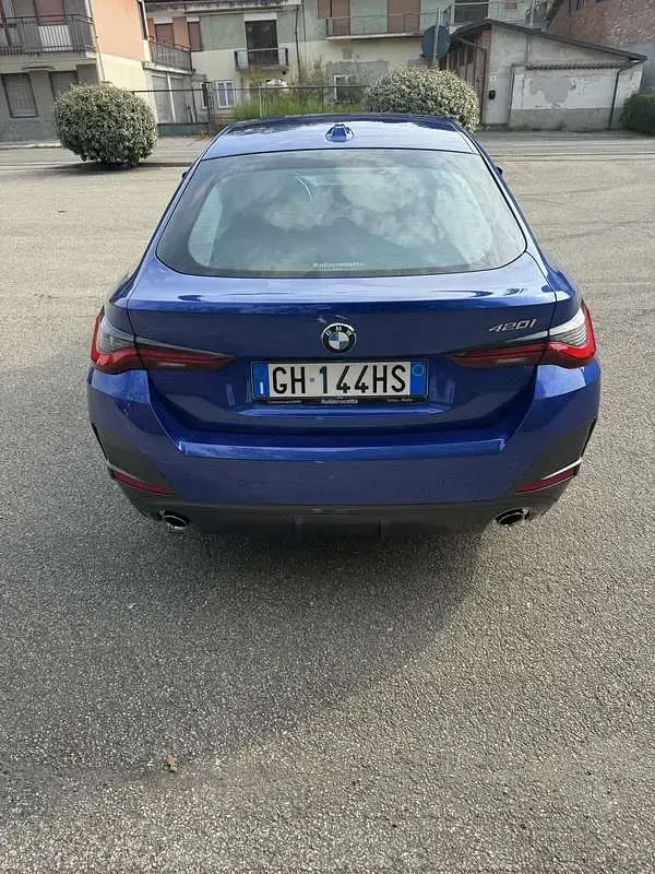 Usata BMW 420 Gran Coupé M Sport 184 CV (135 kW) 2021 Blu/azzurro Coupé