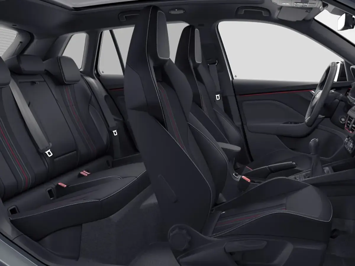 Nuova Skoda Kamiq Monte Carlo 115 CV (84 kW) 2026 Smokey diamondargento metallizzato nero SUV