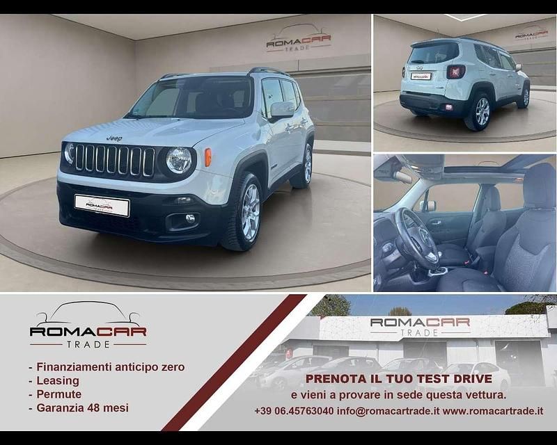 Bianco met Usata 2020 Jeep Renegade Limited SUV | 10.900 € (Super prezzo) - Immagine 1/4