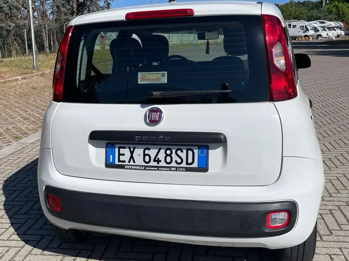Usata Fiat Panda Easy 69 CV (50 kW) 2014 Bianco Utilitaria