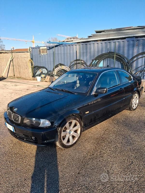 Usata BMW 320 170 CV (125 kW) 2001 Nero Coupé