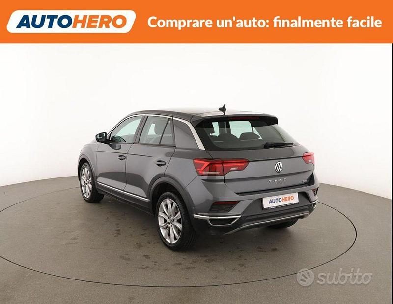 Usata VW T-Roc 150 CV (110 kW) 2020 Grigio SUV