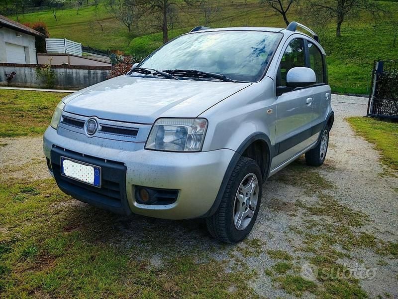 Usata Fiat Panda 4x4 95 CV (69 kW) 2010 Grigio Utilitaria