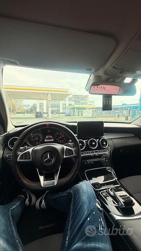 Usata Mercedes C220 Premium 170 CV (125 kW) 2014 Nero Berlina