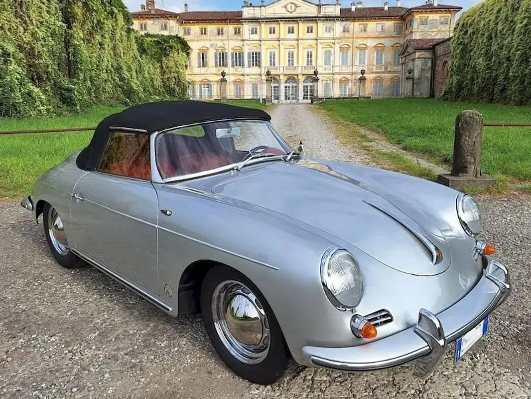 Usata Porsche 356 B 60 CV (44 kW) 1960 Argento Cabrio