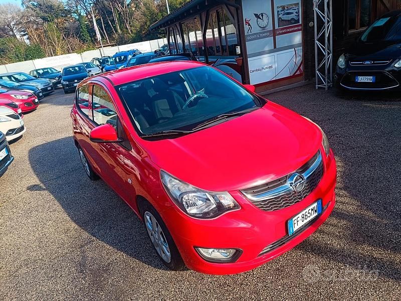Usata Opel Karl 75 CV (55 kW) 2016 Rosso Utilitaria