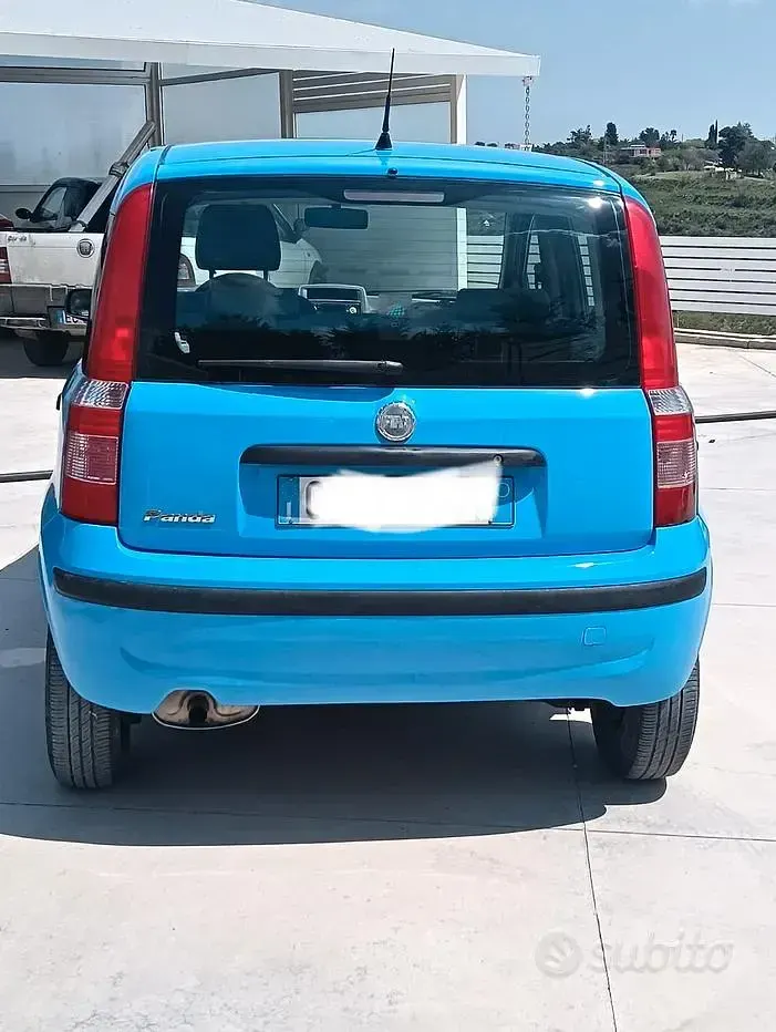 Usata Fiat Panda 2006 Blu Utilitaria