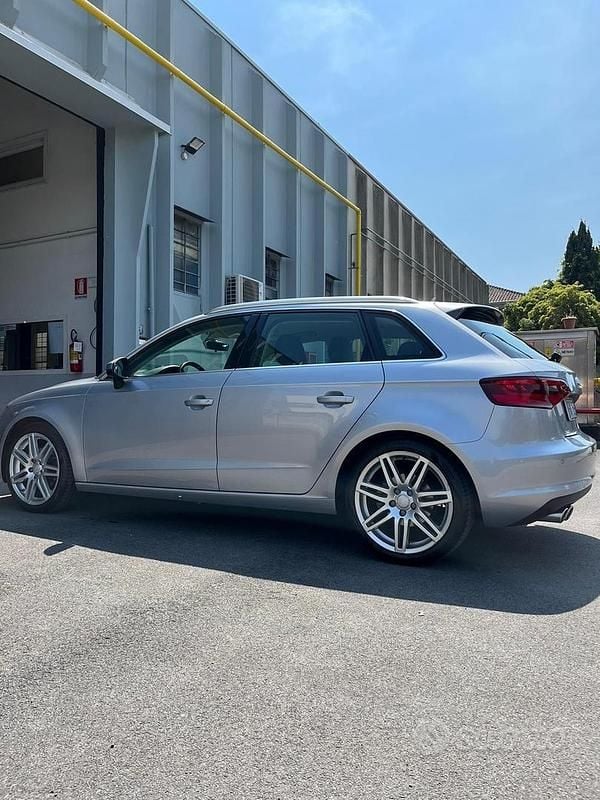 Usata Audi A3 150 CV (110 kW) 2016 Grigio Berlina