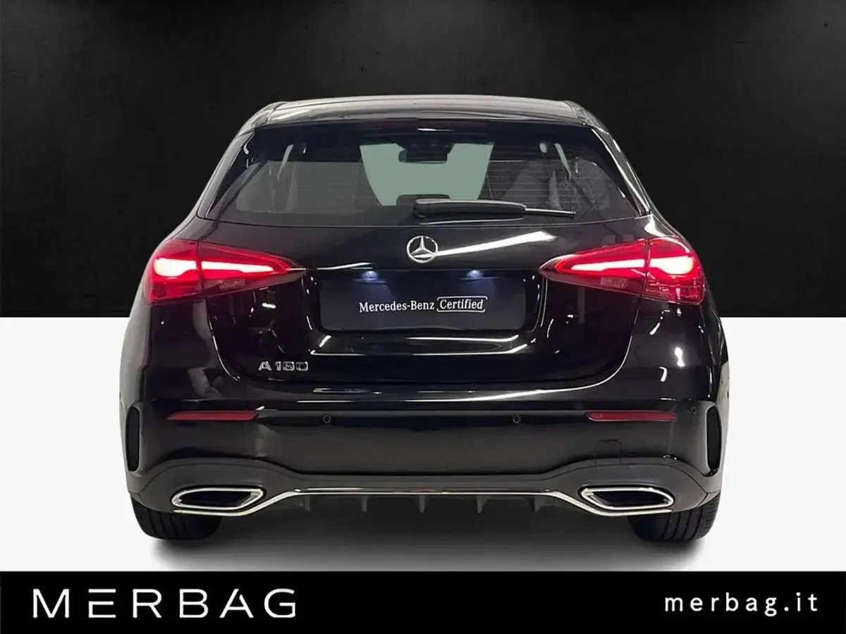 Usata Mercedes A180 Advanced Plus 136 CV (100 kW) 2025 Nero Berlina
