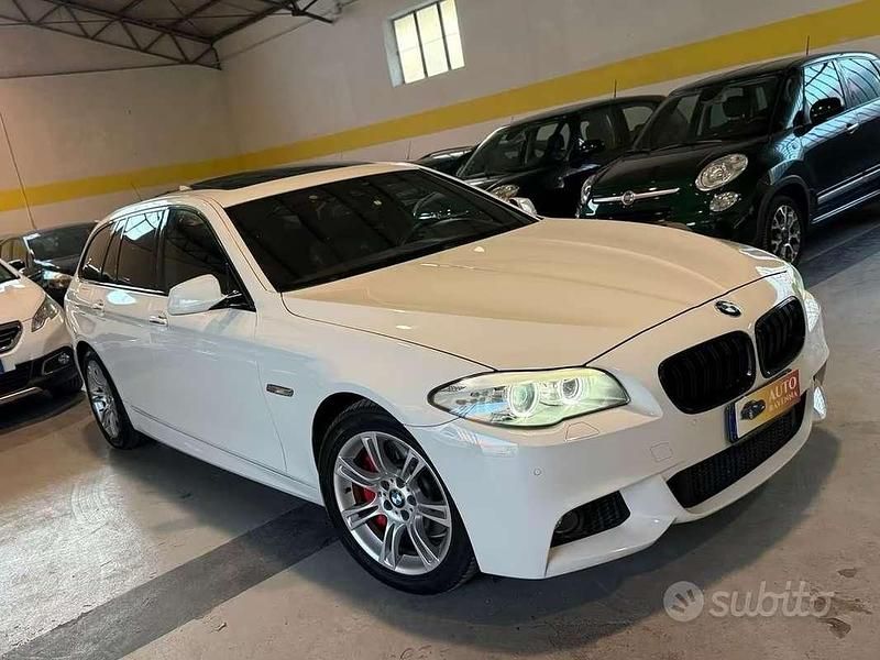 Usata BMW 525 M Sport 218 CV (160 kW) 2014 Bianco Station wagon