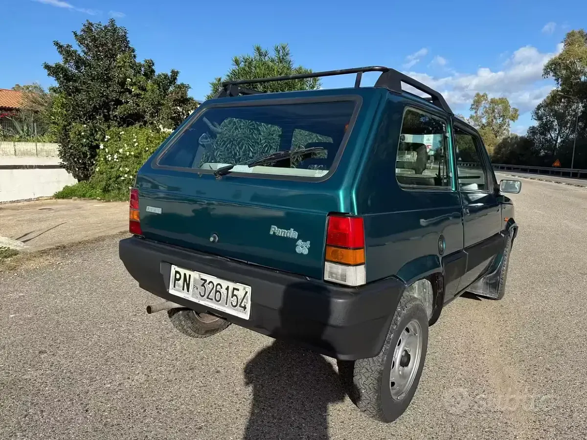 Usata Fiat Panda 4x4 50 CV (36 kW) 1992 Verde Utilitaria