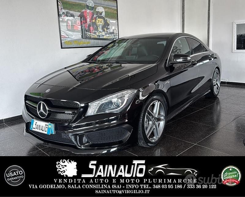 Usata Mercedes CLA45 AMG AMG 381 CV (280 kW) 2016 Nero Berlina