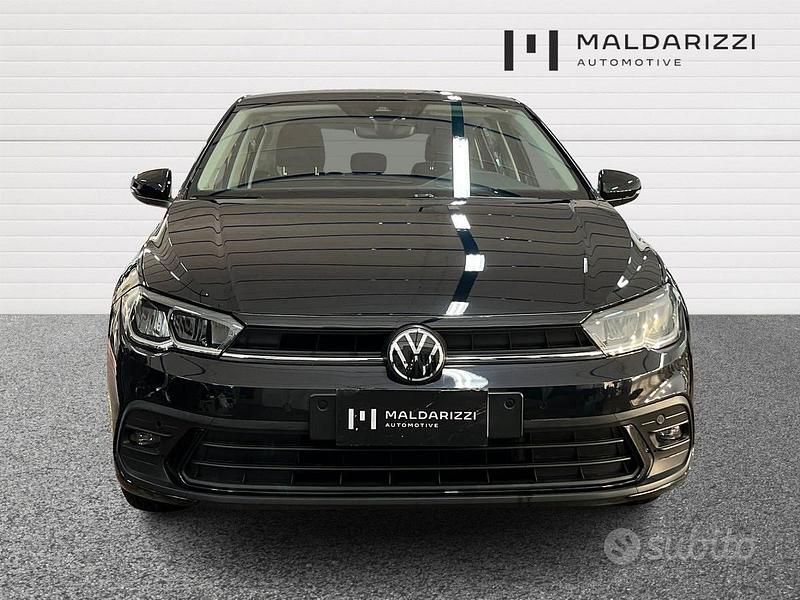 Usata VW Polo Life 80 CV (58 kW) 2024 Nero Utilitaria