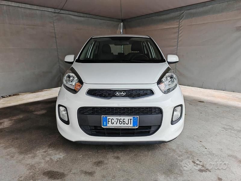 Usata Kia Picanto Active 66 CV (48 kW) 2017 Bianco Utilitaria