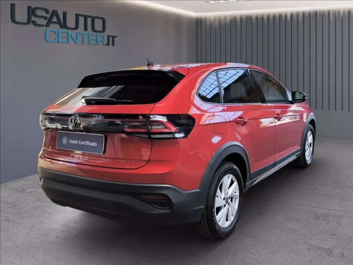 Usata VW Taigo Life 95 CV (69 kW) 2023 Kings red metallizzato SUV