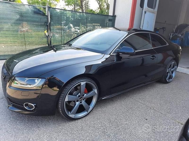 Usata Audi A5 S-Line 190 CV (139 kW) 2010 Nero Coupé