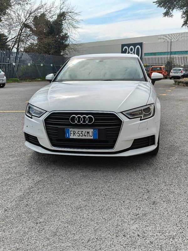 Usata Audi A3 116 CV (85 kW) 2018 Bianco Berlina