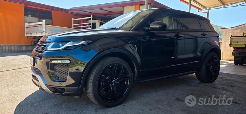 Usata Land Rover Range Rover evoque Pure 150 CV (110 kW) 2018 Nero SUV
