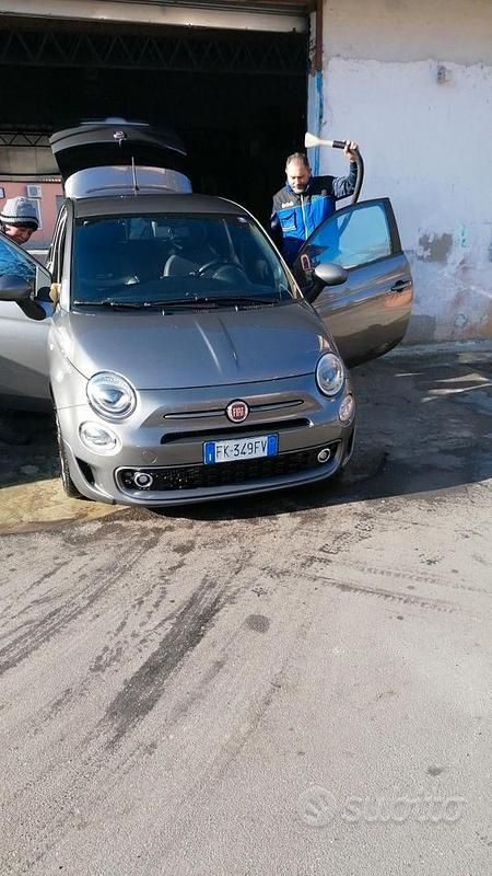 Usata Fiat 500S Sport 95 CV (69 kW) 2017 Grigio Berlina
