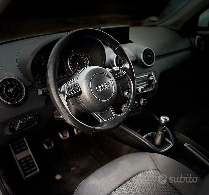 Usata Audi A1 S-Line 90 CV (66 kW) 2017 Bianco Utilitaria