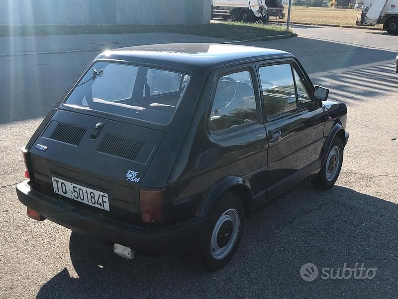 Usata Fiat 126 24 CV (17 kW) 1986 Blu Utilitaria