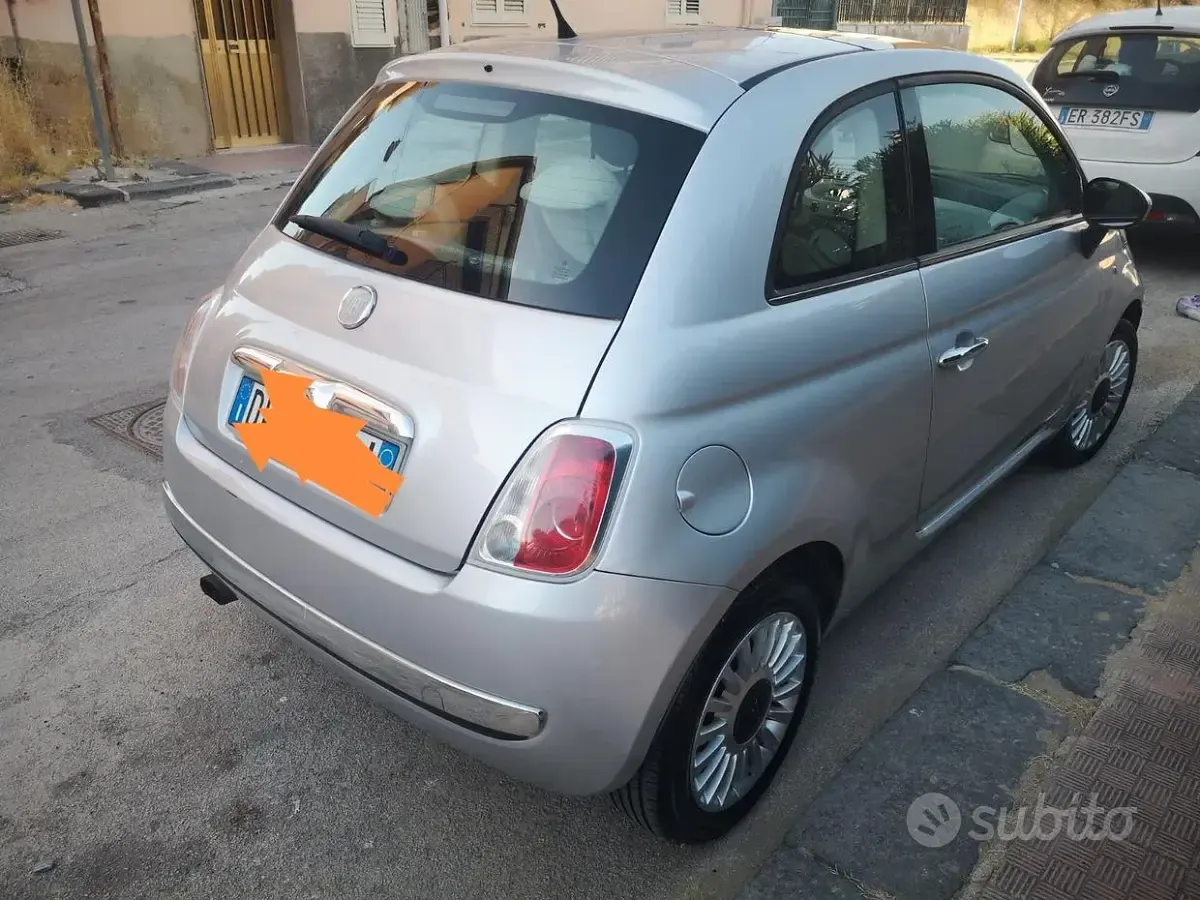 Usata Fiat 500 69 CV (50 kW) 2011 Grigio Berlina