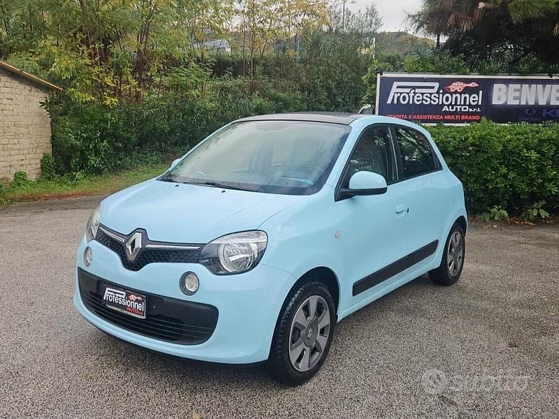 Usata Renault Twingo SE 69 CV (50 kW) 2015 Blu Utilitaria